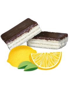 123 - Citronové oplatky polomáčené 600g