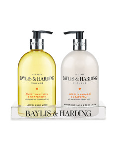 Baylis & Harding Tekuté mýdlo a mléko na ruce - Mandarinka a grepfruit, 2x500ml