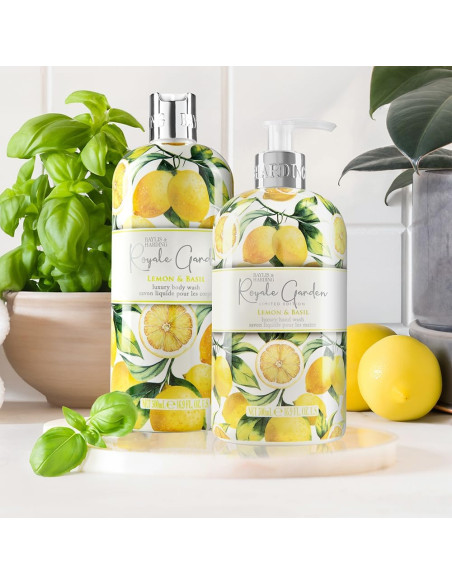 Baylis & Harding Tekuté mýdlo na ruce - Citrón & Bazalka, 500ml