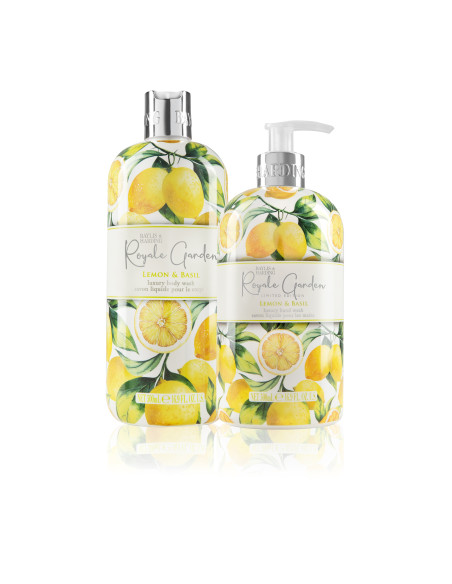 Baylis & Harding Tekuté mýdlo na ruce - Citrón & Bazalka, 500ml