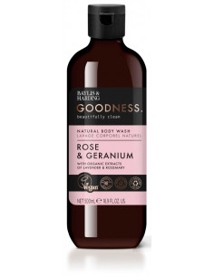 Baylis & Harding Sprchový gel - Růže & Muškát, 500ml