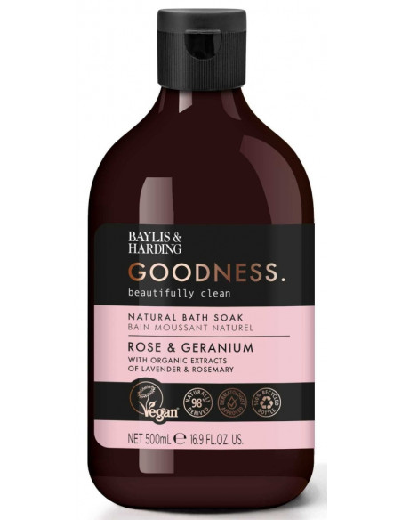 Baylis & Harding Pěna do Koupele - Růže a muškát, 500ml