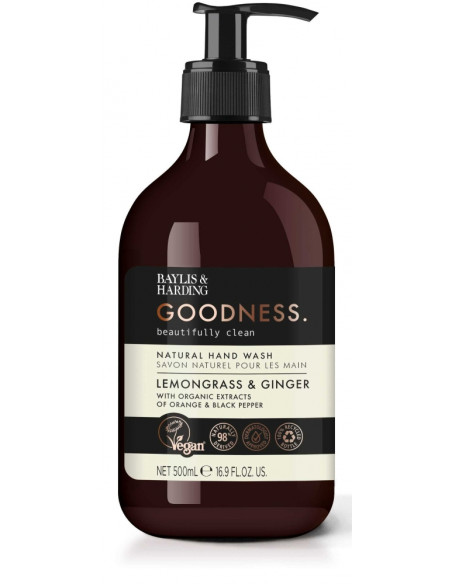 Baylis & Harding Tekuté mýdlo na ruce - Citronová tráva a zázvor, 500ml