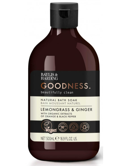 Baylis & Harding Pěna do Koupele - Citronová tráva a zázvor, 500ml