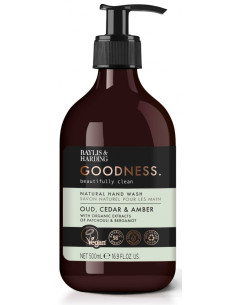 Baylis & Harding Tekuté mýdlo na ruce - Oud, Cedr & Ambra, 500ml