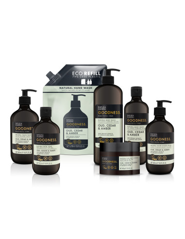 Baylis & Harding Tekuté mýdlo na ruce - Oud, Cedr & Ambra, 500ml