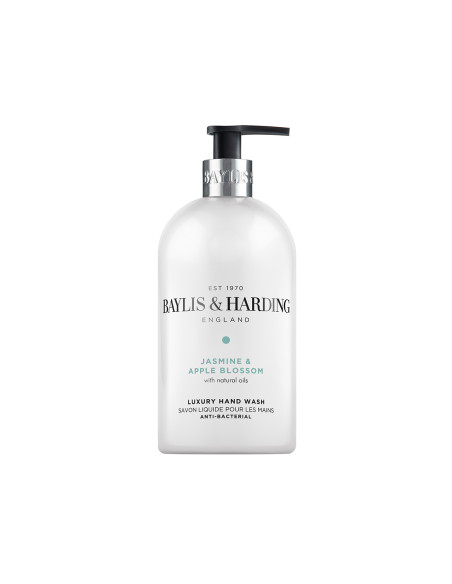 Baylis & Harding Antibakteriální Tekuté mýdlo na ruce - Jasmín a jabloňový květ, 500ml