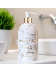 Baylis & Harding Tekuté mýdlo na ruce - White tea & Neroli - Bílý čaj a neroli, 500ml 2