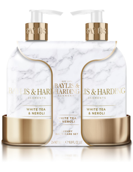 Baylis & Harding Sada péče o ruce - Elements - Bílý čaj a neroli, 2ks