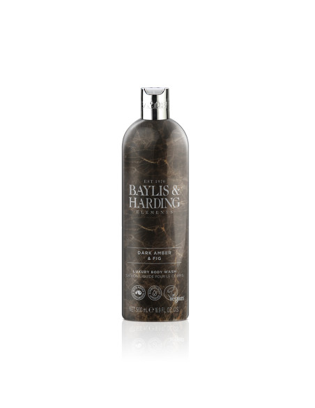 Baylis & Harding Sprchový gel - Ambra a fík, 500ml