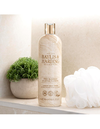 Baylis & Harding Sprchový gel - Růžové květy a lotos, 500ml