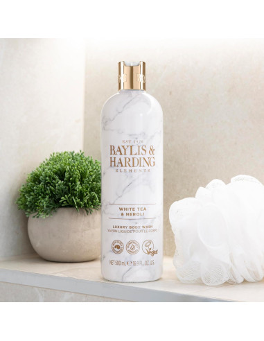 Baylis & Harding Sprchový gel - Bílý čaj & Neroli, 500ml