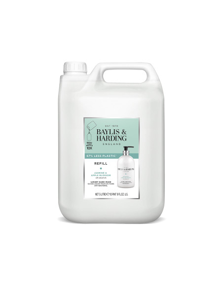 Baylis & Harding Náplň do tekutého mýdla - Jasmín & Jablečný květ, 5l