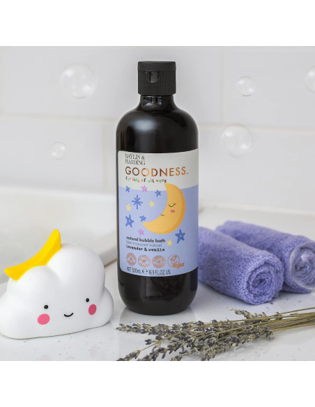 Baylis&Harding Dětská pěna do koupele Goodness - Levandule a vanilka, 500ml