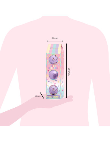Unicorn - sada šumivých koulí, 3 ks
