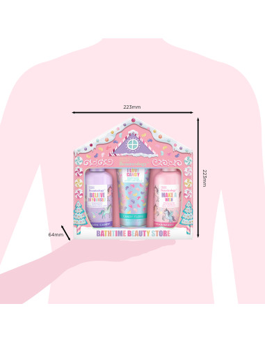 Unicorn - sada tělové péče, 3 ks