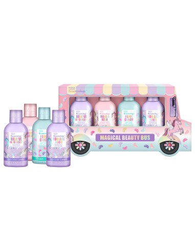 Unicorn - sada s péčí o tělo, 4 ks