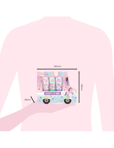 Unicorn - sada lesků na rty, 3 ks