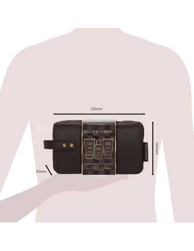 Black Pepper & Ginseng - sada s péčí o tělo a pleť, 3 ks