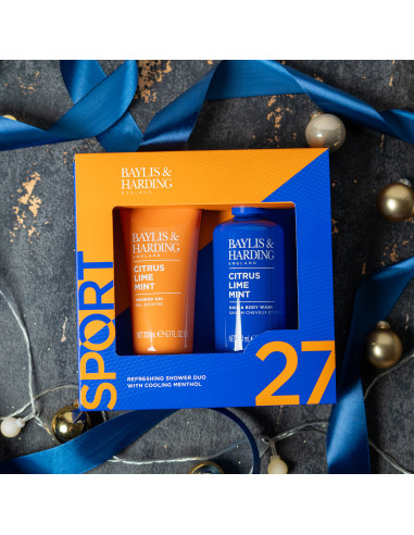 Citrus, Lime & Mint - sada s péčí o tělo, 2 ks