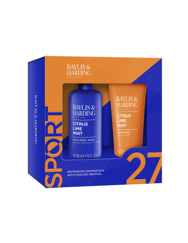 Citrus, Lime & Mint - sada s péčí o tělo, 2 ks