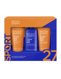Citrus, Lime & Mint - sada s péčí o tělo, vlasy a pleť, 3 ks