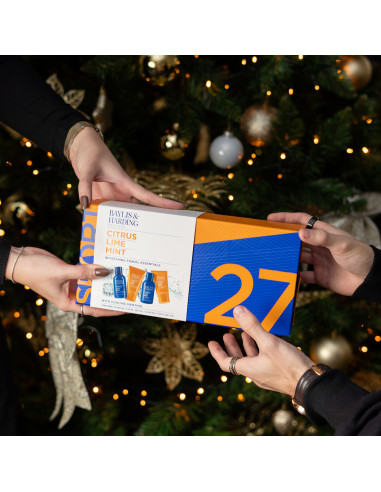 Citrus, Lime & Mint - sada s péčí o tělo, vlasy a pleť, 4 ks