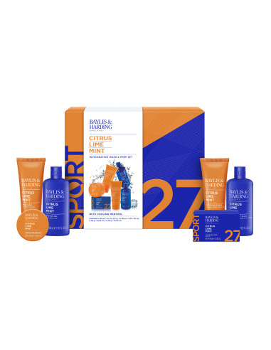 Citrus, Lime & Mint - sada tělové péče, 6 ks