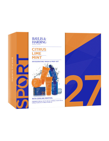 Citrus, Lime & Mint - sada tělové péče, 6 ks