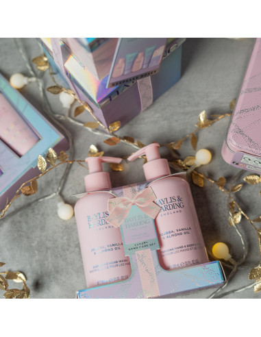 Jojoba, Vanilla & Almond oil - sada péče o ruce, 2 ks