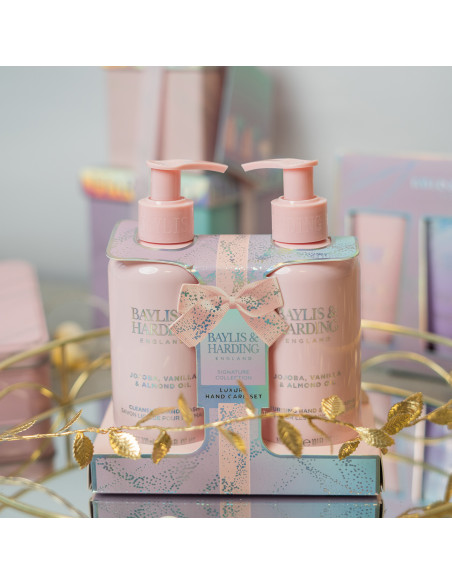 Jojoba, Vanilla & Almond oil - sada péče o ruce, 2 ks