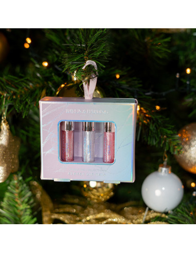 Jojoba, Vanilla & Almond oil - sada lesků na rty, 3 ks