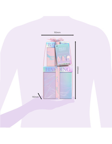 Jojoba, Vanilla & Almond oil - sada s péčí o tělo, 6 ks