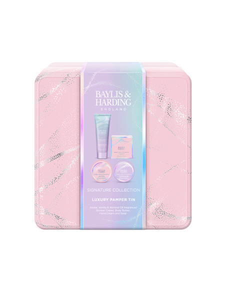 Jojoba, Vanilla & Almond oil - sada s péčí o tělo, 4 ks