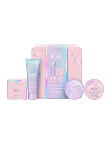 Jojoba, Vanilla & Almond oil - sada s péčí o tělo, 4 ks