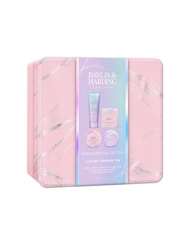 Jojoba, Vanilla & Almond oil - sada s péčí o tělo, 4 ks