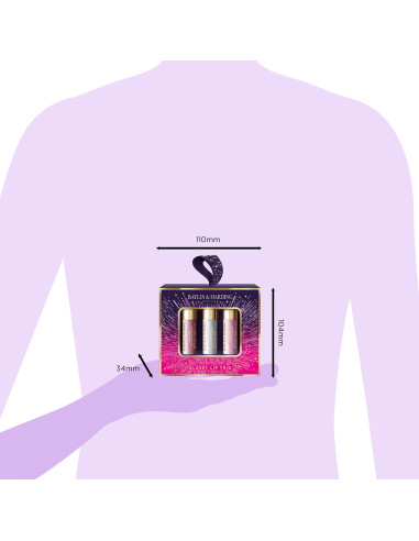 Moonlight Fig - sada lesků na rty, 3 ks