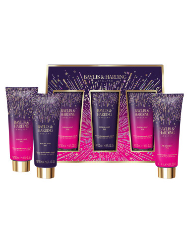 Moonlight Fig - sada krémů na ruce, 3 ks