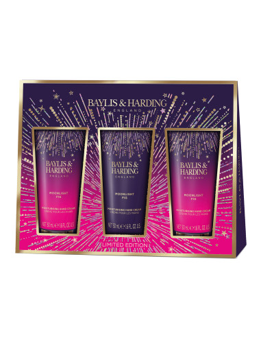 Moonlight Fig - sada krémů na ruce, 3 ks