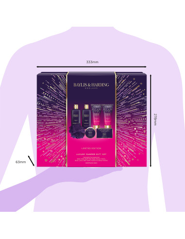 Moonlight Fig - sada s péčí o tělo, 7 ks