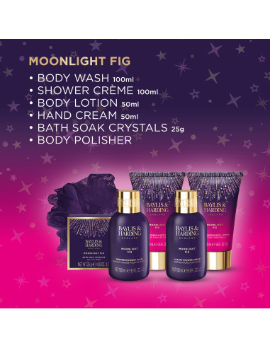 Moonlight Fig - sada s péčí o tělo, 6 ks