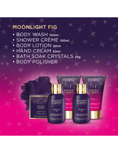 Moonlight Fig - sada s péčí o tělo, 6 ks