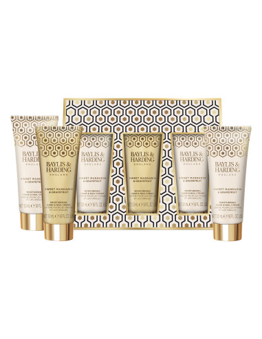 Sweet Mandarin & Grapefruit - sada krémů na ruce, 3 ks