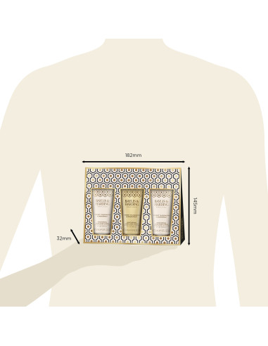 Sweet Mandarin & Grapefruit - sada krémů na ruce, 3 ks