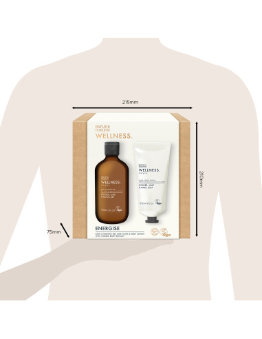 Wellness - sada s péčí o tělo, 2 ks