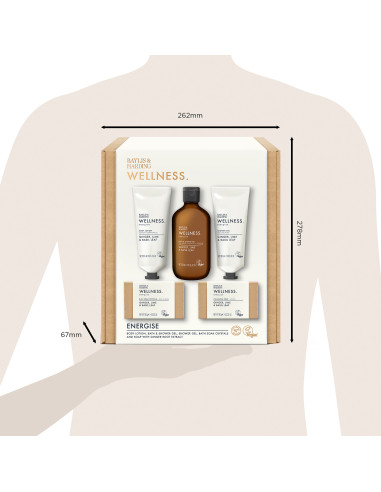 Wellness - sada s péčí o tělo, 5 ks