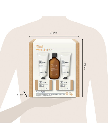 Wellness - sada s péčí o tělo, 5 ks