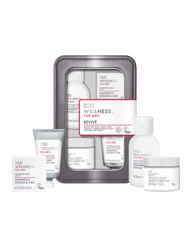 Wellness for men - sada péče o tělo, vlasy a pleť, 4 ks