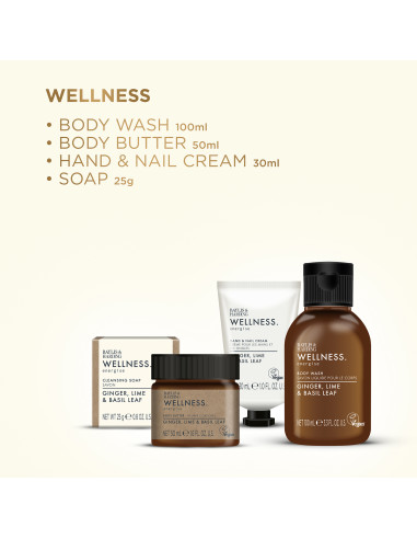 Wellness - sada s péčí o tělo a ruce, 4 ks