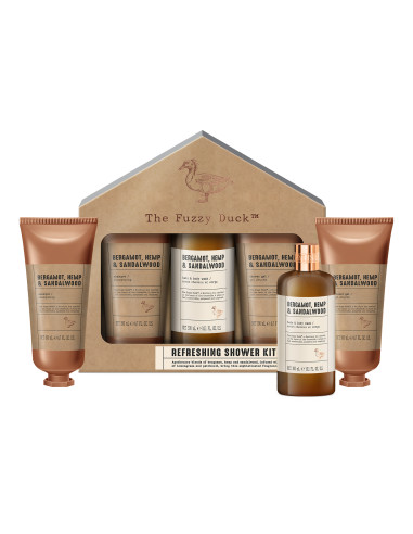 Bergamot, Hemp & Sandalwood - sada tělové péče, 3 ks